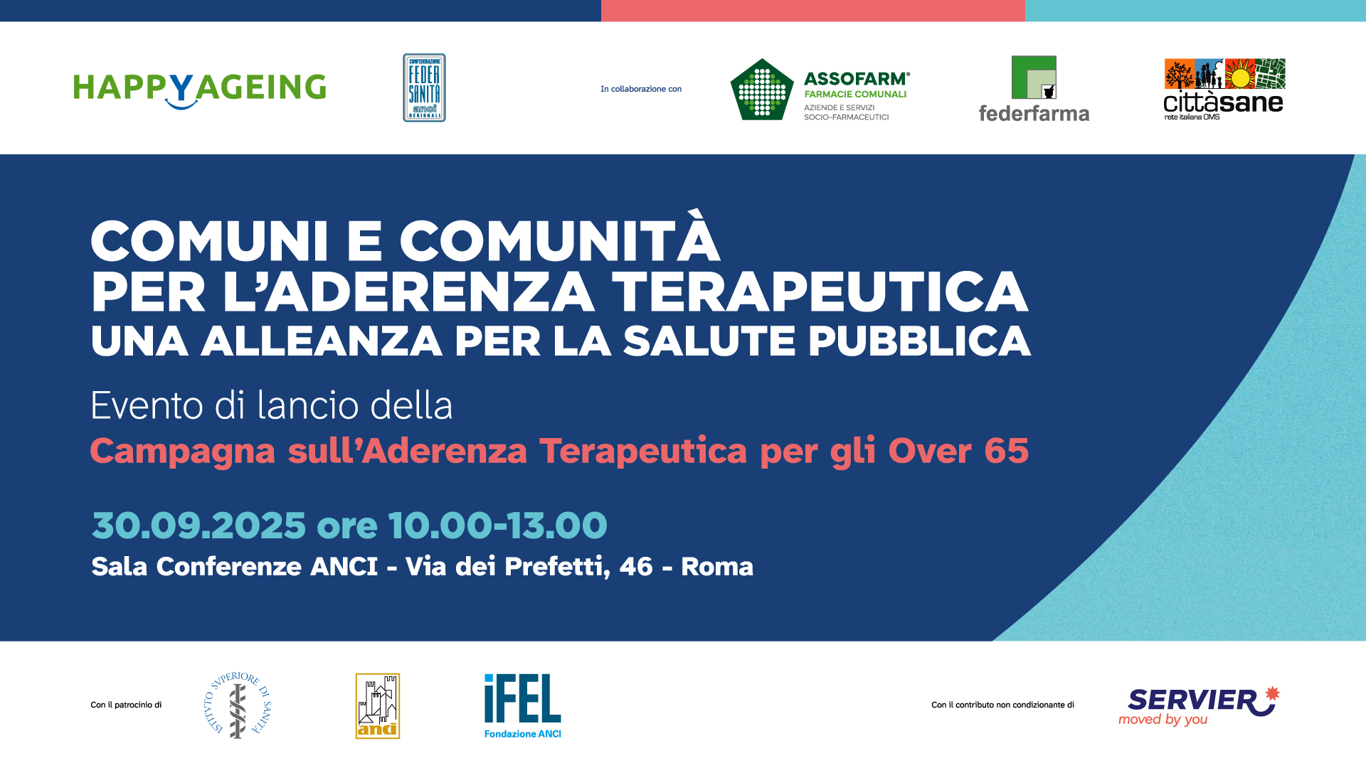 Comuni e Comunità per l'aderenza terapeutica. Una Alleanza per la Salute Pubblica